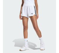 adidas Femme Pacer Workout Woven High Rise Shorts, White/Black, XS 5 inch