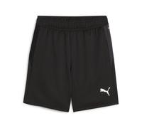 PUMA teamGOAL Training Short Jr - Pantaloncini in Maglia Adulti Unisex, PUMA Black-PUMA White-Flat Dark Gray, 658644