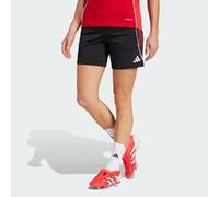 adidas Performance - Tiro 25 Competition - Pantaloncini da allenamento neri/rosso team power 2-Nero XL