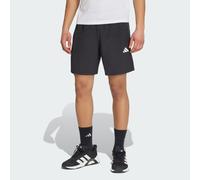 adidas Uomo Train Essentials Woven Training Shorts, Black / White, M