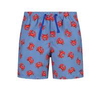 Short da bagno a righe con motivo granchio bambino CMP Bleu 12 ans