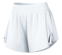 Nike donna dri fit adv aeroswift 3in white split short