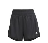 Short da donna in maglia a vita alta adidas Pacer Essentials Nero 2XL 5"