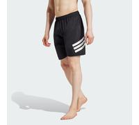 Short da nuoto 3-Stripes 8-Inch Black / White L