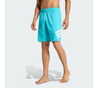 Short da nuoto 3-Stripes 8-Inch Lucid Cyan / White 2XL