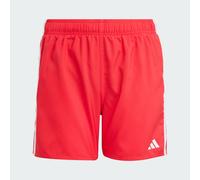 Short da nuoto 3-Stripes Kids Pure Ruby / White 5-6A