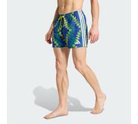 Short da nuoto Football-Inspired Graphic 5 Inch Bright Yellow / White L