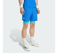 Short da tennis Club Climacool 2-in-1 Glow Blue S