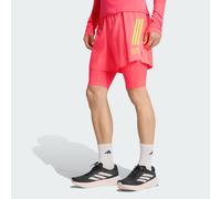 adidas BMW Berlin Marathon 2026 2in1 Shorts M Rosso