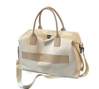 Short Distance Travel Backpack for Women's Fashion Large Capacity Business Waiting for Production Storage Luggage Bag(Beige)