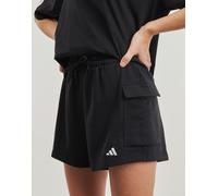 Adidas Essentials Small Logo French Terry Cargo Shorts Nero XS Donna