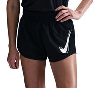 Shorts da running Dri-FIT a vita media con slip interno Nike One - Donna - Nero XS (IT 36-38)
