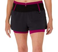 SHORT FUJITRAIL 2-IN-1 DONNA ASICS Nero