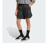 Adidas Icons Printed Jr - Pantaloncini - Nero 7-8ANNI