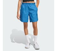 SHORT FUTURE ICONS ALLOVER PRINTED Ray Blue / Dusky Petrol / Dusky Petrol 13-14A