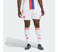Adidas Olympique De Lyon 25/26 Home Shorts Bianco S Uomo