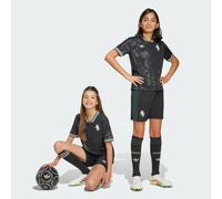 Short kit Third junior Juventus 25/26 Black / Ecru Tint 7-8A