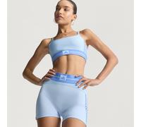 Short Leggings Hyperglam Rib 4 Glow Blue / Blue Fusion L