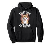 Short Legs Big Attitude Felpa con Cappuccio