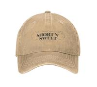 Short N' Sweet Letter Design Sabrina Carpenter Casual Berretto da Baseball Estivo di Alta qualità Snapback Cappello Uomo Donna Montato Cappellini retrò