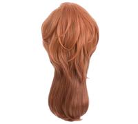 Short Orange Wig Cosplay Costume Men Anime Layered Character Costume W