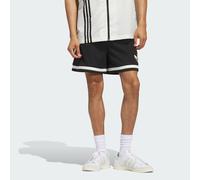 adidas Originals - Basketball Warp - Pantaloncini in maglia neri-Nero XS