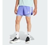 Short Own the Run 3-Stripes 2-in-1 Semi Cobalt Blue 2XL