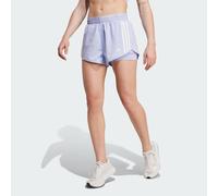 Short Own the Run 3-Stripes 2-in-1 Violet Tone XL