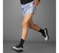 Short Own the Run 3-Stripes Dash Grey / Violet Tone 2XL 18 CM