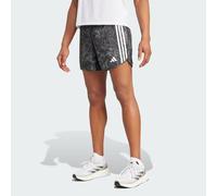 Short Own the Run Excite Allover Print AEROREADY Black L 18 CM