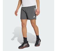 Pantaloni corti adidas Own the Run grigio scuro - S