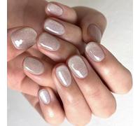 Short Round Press On Nails Copri Pieni Coperture False E Comode Indossare Unghie Manicurenails Accessorio Per Look Elegante Da 24 Da Ufficio Indossare Unghie