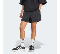 Adidas Pantaloncini da donna Soft Lux Loose morbidi e ampi Nero 2XS