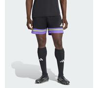 adidas Uomo SQUADRA25 Short, Black/Purple Rush/Semi Solar Slime, XXL