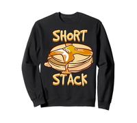 Short Stack Divertente Pancake Amante Felpa