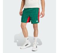 SHORT TECH INTENSITY AOP Team Dark Green / Better Scarlet / Black L 13 CM