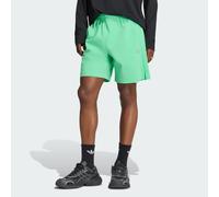 SHORT TECH TREFOIL ESSENTIALS POLIESTERE Semi Screaming Green 2XL