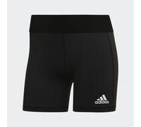 Short Techfit Volleyball Black / White 2XS - 10cm