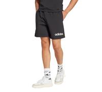 Short uomo cotone Adidas Linear Essentials JE9012 nero-bianco