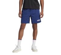 Short uomo cotone Adidas Linear Essentials JE9013 blu-bianco