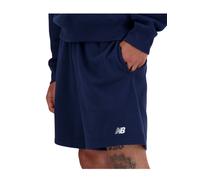 Pantaloni corti New Balance French Terry blu marino - L