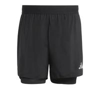 Adidas Adi365 Running Essentials 2in1 Shorts Nero L Uomo