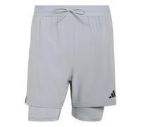 Shorts 2 in 1 adidas D4T Gris S