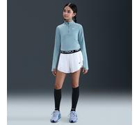 Shorts 2 in 1 Dri-FIT Nike Pro - Ragazza - Bianco M