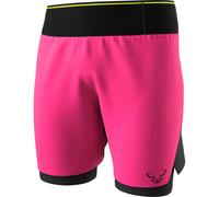 Dynafit - Short da trail running - Dna Ultra M 2/1 Shorts Pink Glo per Uomo in Pelle - Taglia M - Rosa