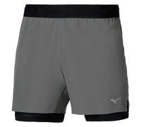 Shorts 2 in 1 Mizuno Core Gris S
