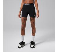 Shorts a vita alta 12,7 cm Jordan Sport Essentials con Dri-FIT - Donna - Nero