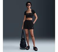 Shorts a vita media 10 cm Nike Sportswear Chill Terry - Donna - Nero L (IT 48-50)