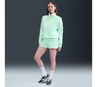 Shorts a vita media 5 cm Nike Phoenix Fleece - Donna - Verde S (IT 40-42)