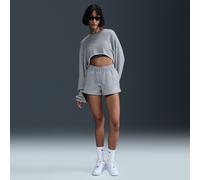 Shorts a vita media 5 cm Nike Sportswear Phoenix Fleece - Donna - Grigio XS (IT 36-38)